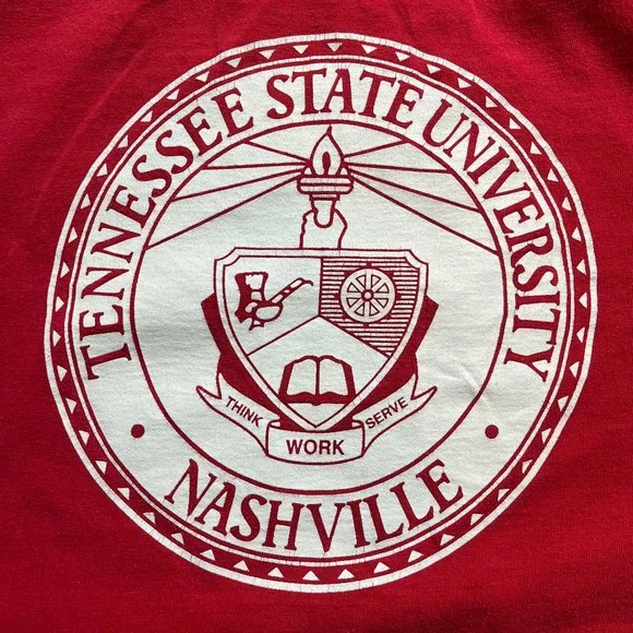 Champion Tennessee State University TShirt‎ XL Kids Red Cotton Graphic - Picture 7 of 9